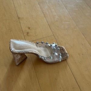 Schutz sparkly wedges!